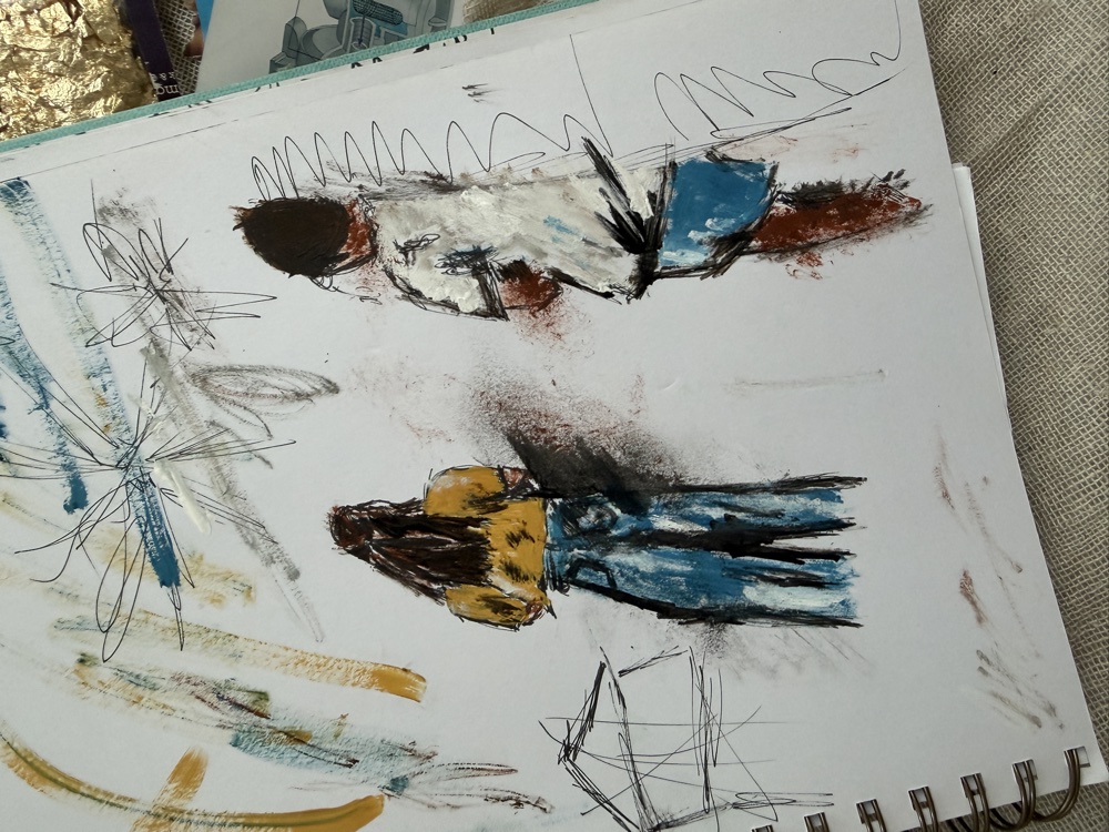 Sketchbook figure studies